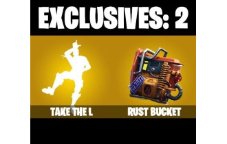UNIQUE - Take The L [3 Skins, 2 Axes, 4 Emotes, 2 Gliders and MORE!]