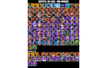 UNIQUE - Fresh, Fishstick (World Cup) [101 Skins, 450 Vbucks, 66 Axes, 112 Emotes, 69 Gliders and MORE!]