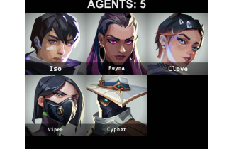 UNIQUE - Unranked - 4x Knife Skins [5 Agents, 21 LVL, 2x Champions 2024 Skins and MORE!]