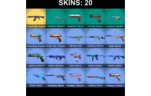 UNIQUE - Bronze 1 - Elderflame Vandal  [22 Agents, 120 LVL, 3x Songsteel Skins and MORE!]