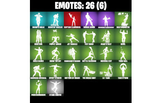 UNIQUE - Raiders Revenge  [20 Skins, 1650 Vbucks, 29 Axes, 26 Emotes, 29 Gliders and MORE!]