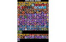 UNIQUE - Black Knight , Travis Scott  [158 Skins, 350 Vbucks, 117 Axes, 157 Emotes,120 Gliders and MORE!]