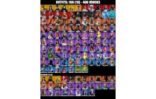 UNIQUE - Can Change Email ,  Travis Scott  [106 Skins, 400 Vbucks, 112 Axes, 91 Emotes, 107 Gliders and MORE!]