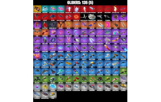 UNIQUE - Can Change Email , Spidergwen (Stacy) [201 Skins, 300 Vbucks, 177 Axes, 167 Emotes, 135 Gliders and MORE!]