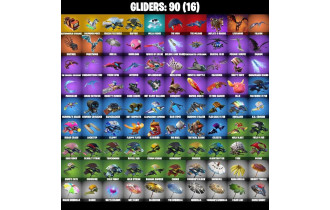 UNIQUE - Can Change Email ,  Travis Scott  [125 Skins, 200 Vbucks, 100 Axes, 96 Emotes, 90 Gliders and MORE!]