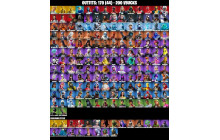 UNIQUE - Can Change Email , Midas (Fully Golden) [170 Skins, 200 Vbucks, 152 Axes, 118 Emotes, 116 Gliders and MORE!]