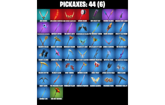 UNIQUE -  Itachi Uchiha, Renegade Raider  [39 Skins, 1100 Vbucks, 44 Axes, 50 Emotes, 44 Gliders and MORE!]