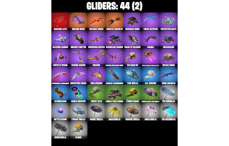 UNIQUE -  Itachi Uchiha, Renegade Raider  [39 Skins, 1100 Vbucks, 44 Axes, 50 Emotes, 44 Gliders and MORE!]