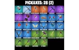 UNIQUE - OG STW [14 Skins, 600 Vbucks, 28 Axes, 22 Emotes, 28 Gliders and MORE!]