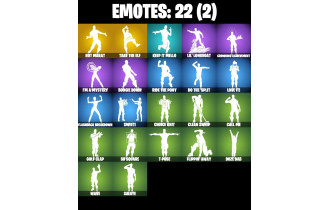 UNIQUE - OG STW [14 Skins, 600 Vbucks, 28 Axes, 22 Emotes, 28 Gliders and MORE!]