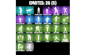 UNIQUE - Peter Griffin [23 Skins, 300 Vbucks, 32 Axes, 26 Emotes, 38 Gliders and MORE!]