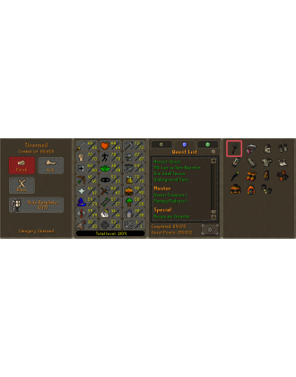 Ironman - HCIM | Main | TTL: 1309 | CL: 80 | QP: 176 [B Gloves, Ava's, MM1, Mithril Gloves, DT1, Graceful + MORE!]