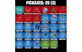 UNIQUE - Meowdas, Nyanja [25 Skins, 650 Vbucks, 29 Axes, 25 Emotes, 27 Gliders and MORE!]