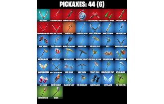 UNIQUE - Joltara, Manic [33 Skins, 1850 Vbucks, 44 Axes, 35 Emotes, 42 Gliders and MORE!]