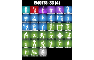 UNIQUE - Peter Griffin, Valeria [25 Skins, 1100 Vbucks, 40 Axes, 33 Emotes, 41 Gliders and MORE!]
