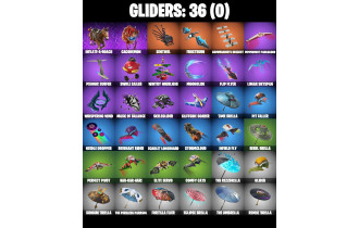 UNIQUE - Blizzabelle, Krisabelle  [21 Skins, 1650 Vbucks, 36 Axes, 32 Emotes, 36 Gliders and MORE!]