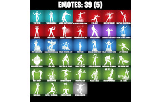UNIQUE - The Viper, The Squabble [33 Skins, 50 Vbucks, 39 Axes, 39 Emotes, 41 Gliders and MORE!]