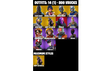 UNIQUE - Black Knight, Floss [14 Skins, 800 Vbucks, 10 Axes, 13 Emotes, 15 Gliders and MORE!]