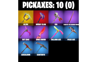 UNIQUE - Black Knight, Floss [14 Skins, 800 Vbucks, 10 Axes, 13 Emotes, 15 Gliders and MORE!]