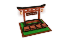 Torii Gate Trade Booth [Grow A Garden]