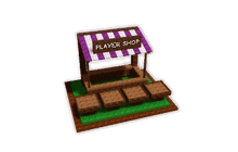 Purple Trade Booth [Grow A Garden]
