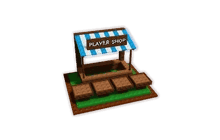 Blue Trade Booth [Grow A Garden]