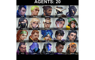UNIQUE - Diamond 2 - 6x Knife Skins [20 Agents, 271 LVL, 5x Rgx 11z Pro Skins  and MORE!]