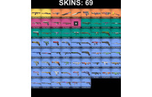 UNIQUE - Silver 1 - 3x Knife Skins [21 Agents, 255 LVL, 3x Ruin Skins and MORE!]