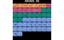 UNIQUE - Silver 2 - 4x Knife Skins [15 Agents, 78 LVL, Rgx 11z Pro Vandal and MORE!]