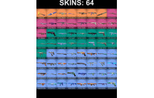 UNIQUE - Iron 1 - 4x Knife Skins [14 Agents, 51 LVL, Champions 2024 Phantom and MORE!]