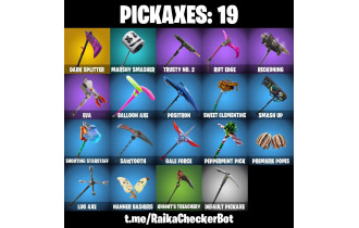 UNIQUE - The Reaper, Dark Skully [21 Skins, 250 Vbucks, 19 Axes, 33 Emotes, 26 Gliders and MORE!]