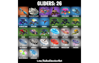 UNIQUE - The Reaper, Dark Skully [21 Skins, 250 Vbucks, 19 Axes, 33 Emotes, 26 Gliders and MORE!]