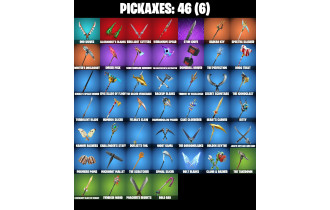 UNIQUE - Dynamo Dancer [25 Skins, 800 Vbucks, 46 Axes, 34 Emotes, 51 Gliders and MORE!]