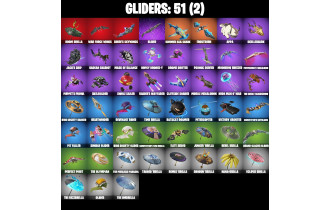 UNIQUE - Dynamo Dancer [25 Skins, 800 Vbucks, 46 Axes, 34 Emotes, 51 Gliders and MORE!]