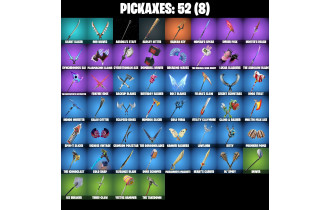 UNIQUE - Harley Hitter, Joltara [37 Skins, 1250 Vbucks, 52 Axes, 48 Emotes, 52 Gliders and MORE!]