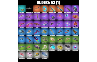 UNIQUE - Harley Hitter, Joltara [37 Skins, 1250 Vbucks, 52 Axes, 48 Emotes, 52 Gliders and MORE!]