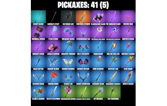 UNIQUE - Star Wand, Polar Peely [27 Skins, 100 Vbucks, 41 Axes, 28 Emotes, 42 Gliders and MORE!]