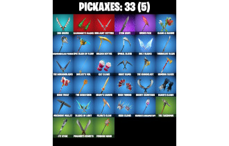 UNIQUE - Peter Griffin, Valeria [24 Skins, 1400 Vbucks, 33 Axes, 36 Emotes, 34 Gliders and MORE!]