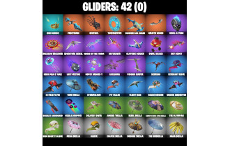 UNIQUE - Star Wand, Polar Peely [27 Skins, 100 Vbucks, 41 Axes, 28 Emotes, 42 Gliders and MORE!]