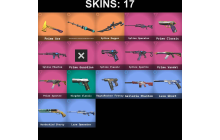 UNIQUE - Platinum 1 - 3x Knife Skins [6 Agents, 2 LVL, 5x  Prime Skins and MORE!]