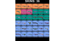 UNIQUE - Silver 3 - 2x Knife Skins [22 Agents, 89 LVL, 5x Rgx 11z Pro  Skins and MORE!]