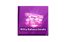 Kitty Katana Emote [Blade Ball]