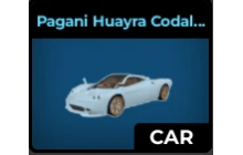 Pagani Huayra Codalunga [Car Dealership Tycoon]