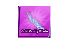 Gold Vanity Blade [Blade Ball]
