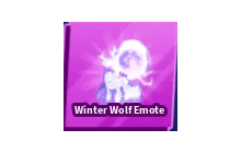 Winter Wolf  Emote [Blade Ball]