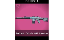UNIQUE - Gold 1 - Radiant Crisis 001 Phantom [10 Agents, 37 LVL and MORE!]