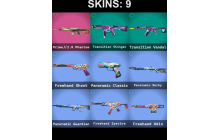 UNIQUE - Iron 2 - Prime//2.0 Phantom [9 Agents, 35 LVL, 3x Freehand Skins and MORE!]