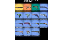 UNIQUE - Bronze 2 - Rgx 11z Pro Vandal [17 Agents, 248 LVL,  Elderflame Operator and MORE!]