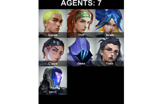 UNIQUE - Bronze 2 - Reaver Phantom [7 Agents, 31 LVL and MORE!]