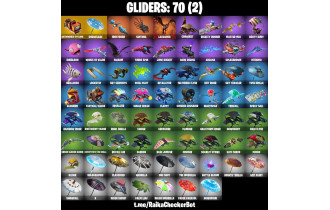 UNIQUE - Travis Scott, The Reaper [87 Skins, 350 Vbucks, 59 Axes, 80 Emotes,70 Gliders and MORE!]
